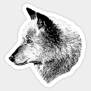 Wolf Sticker